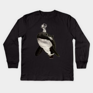 Orca Kids Long Sleeve T-Shirt